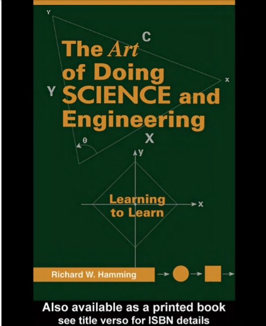 The Art of Doing Science and Engineering: Learning to Learn